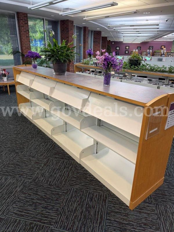 Shelving for books and CDs/DVDs