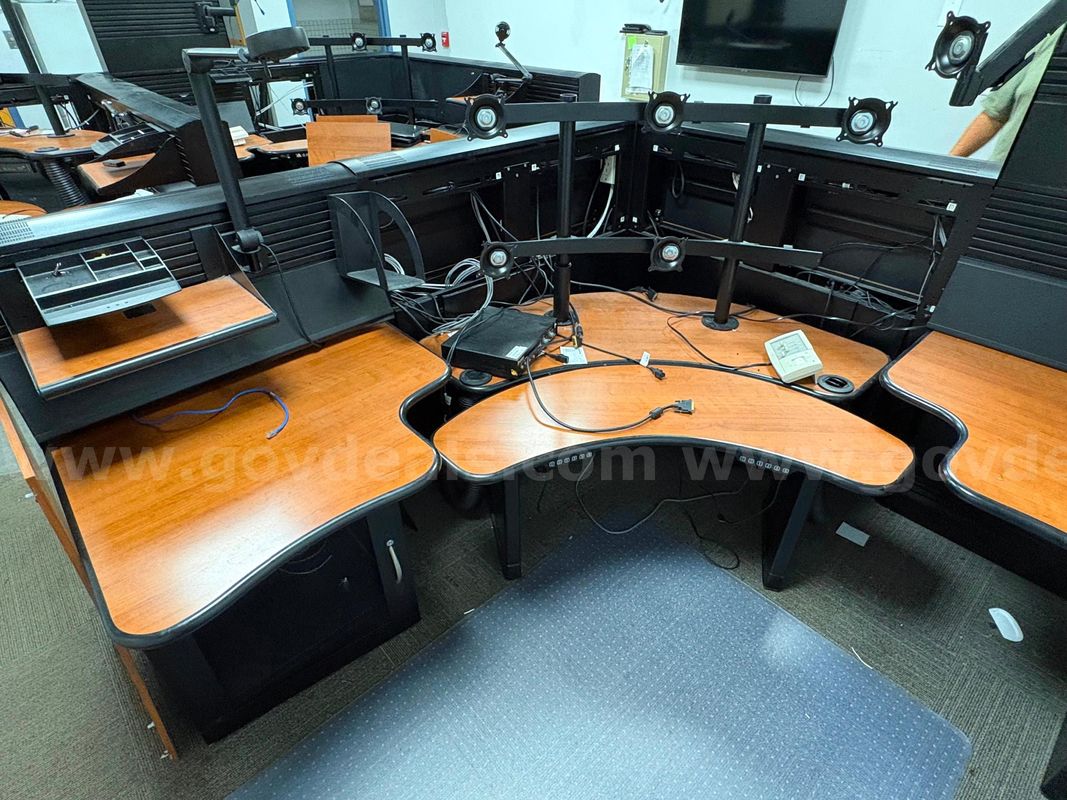 A Lot of Dispatch Consoles