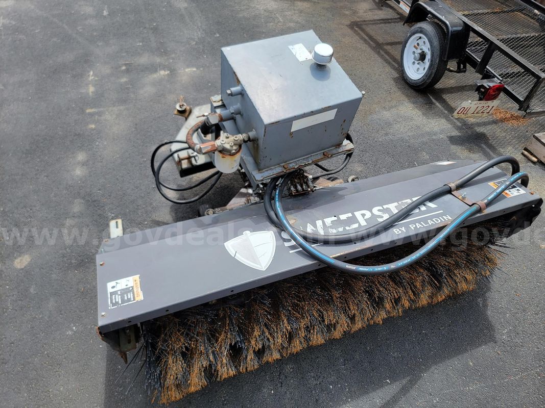 Sweepster Brush with Kubota F-Series Mount