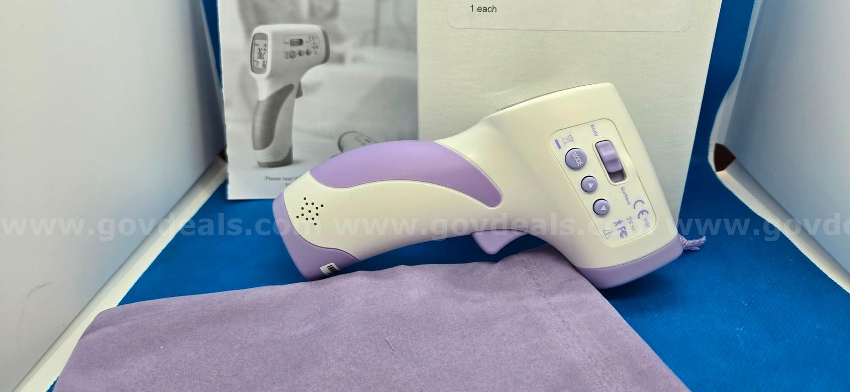 AccuTherm™ MEDI-Scan Clinical Forehead Infrared Thermometer