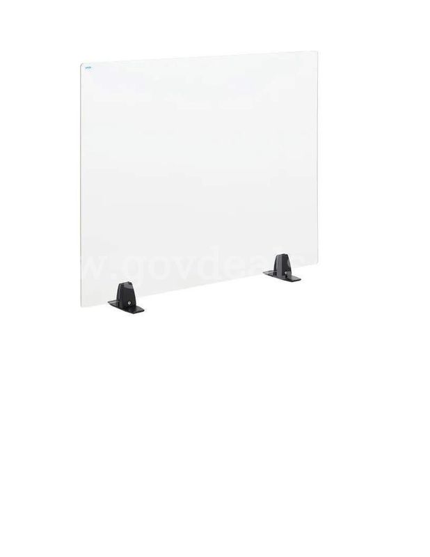 24X24 Plexiglass Table Top Sneeze Guard