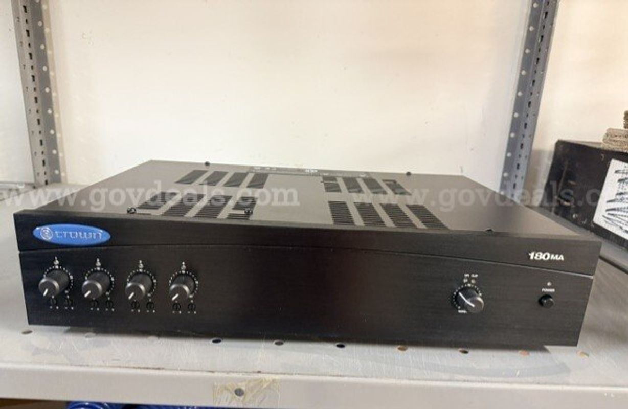 Crown Commercial Audio Series Mixer-Amplifier