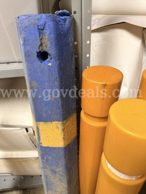 Bolt down safety bollards