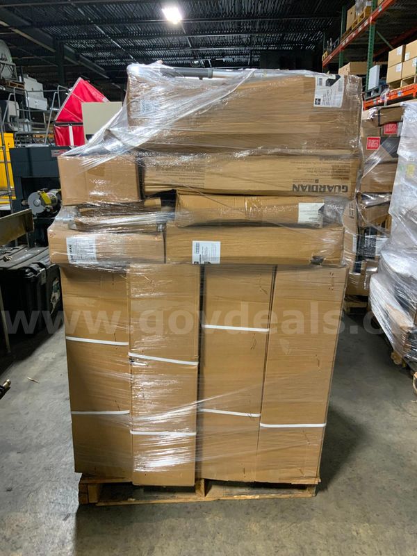 NEW Pallet of Medline Guardian Equipment Semi Electric Bed Transport Bath Chair Rollator Commode Walker Table Canes #W57