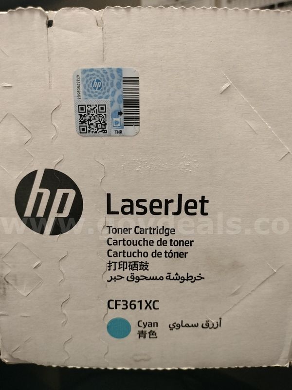 HP CF361XC (508X) High Yield Cyan Toner Cartridge