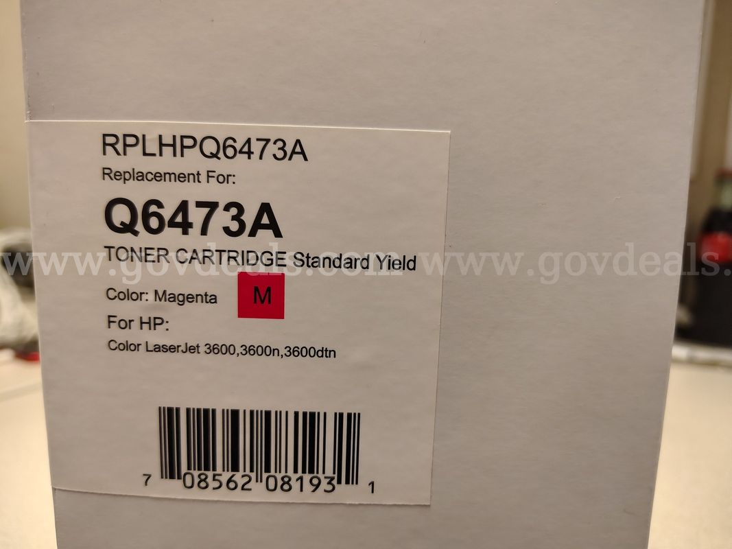 New Unopened Magenta Toner-Replacement for HP Q6473A/Color LaserJet 3600 Series