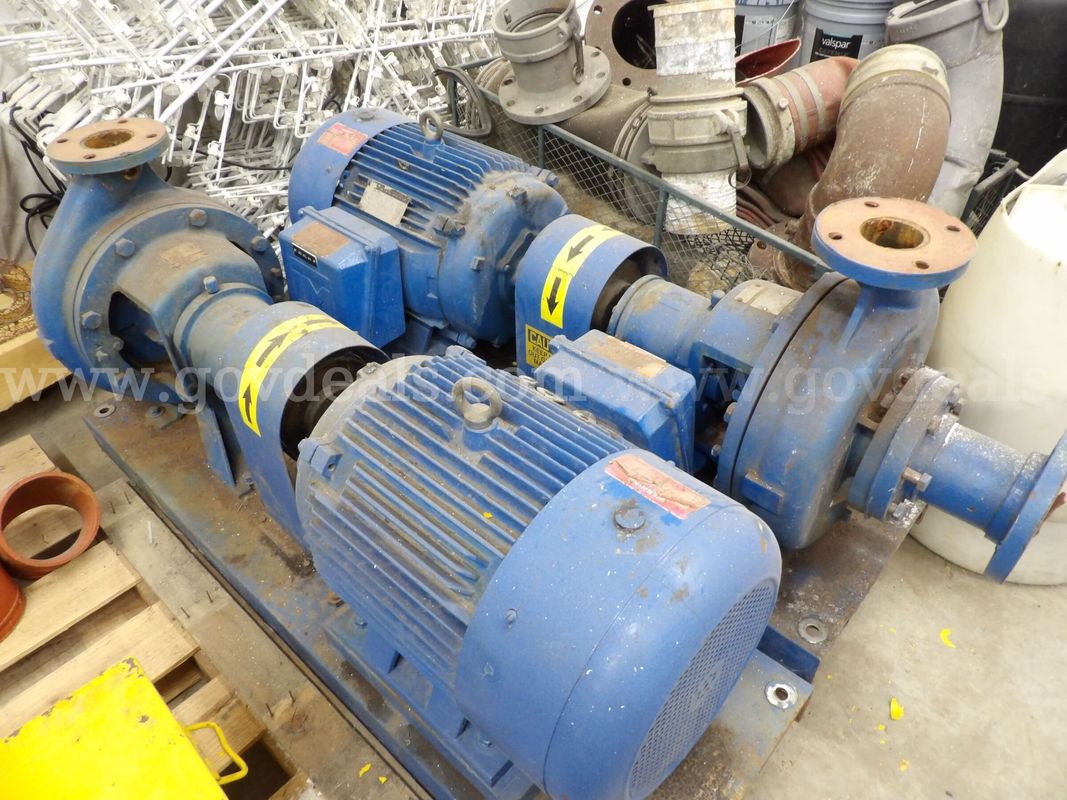 High Service Booster Pumps, Lot of (2)