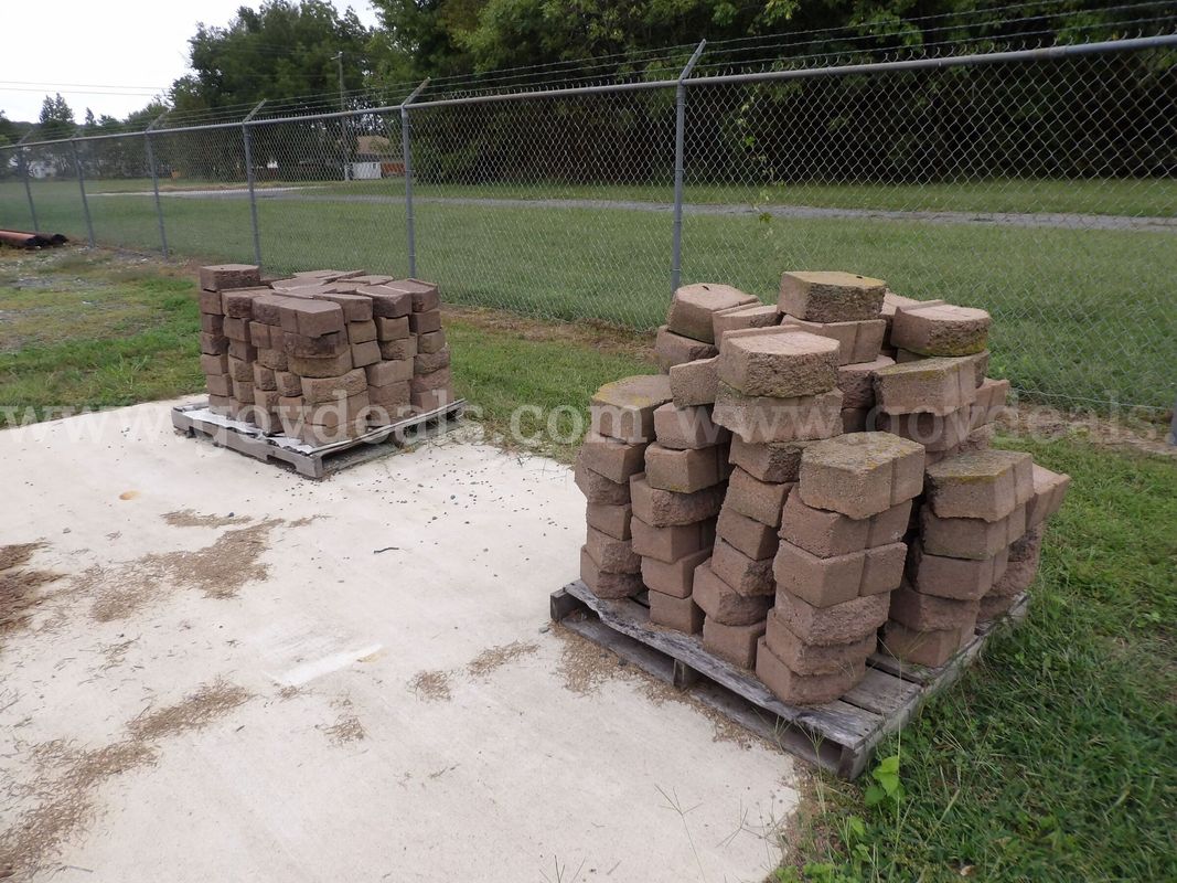 Lot of (2) Pallets of Pavers.