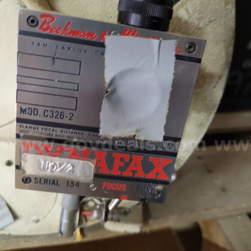 Beckman & Whitley Dynafax Cameras