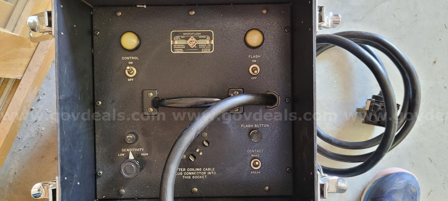 Vintage General Radio Microflash High-Speed Strobe Unit with Xenon Bulbs (1 of 7)