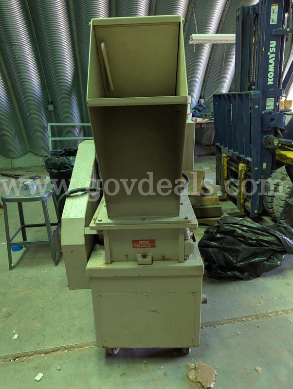 Security Engineered Machinery (SEM) Model 1012 security disintegrator, Heavy duty Shredder