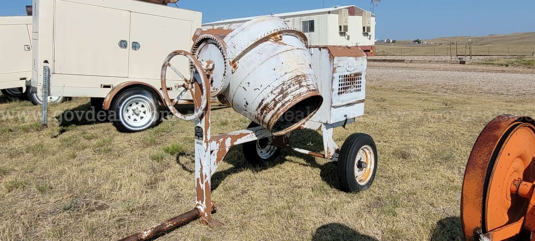 Muller C42 6 Cu. Ft. Concrete Mixer – 8 HP Briggs & Stratton