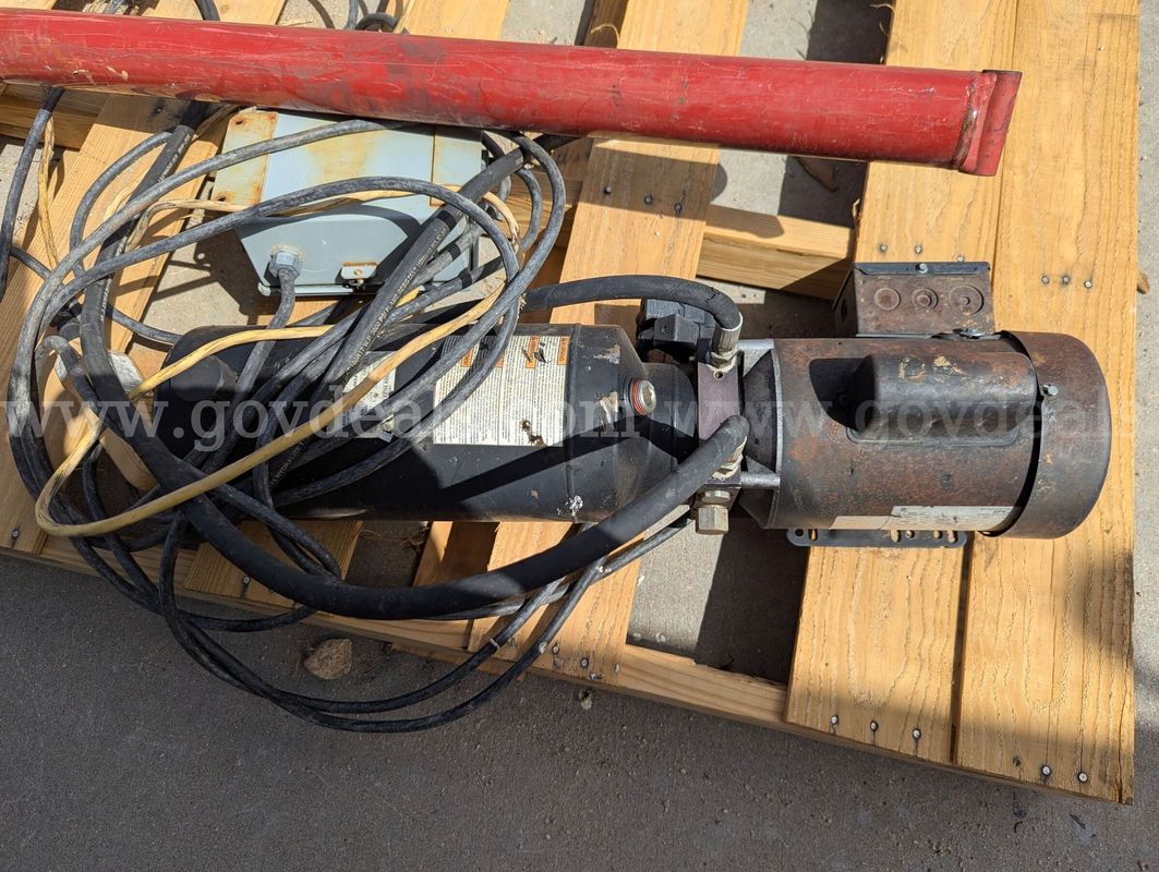 SPX Hydraulic Power Unit with Hydraulic Cylinder – 2 HP / 2,500 PSI