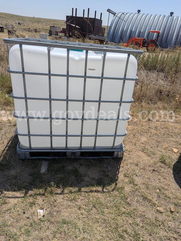 Food-Grade Plastic IBC Tote with Metal Cage