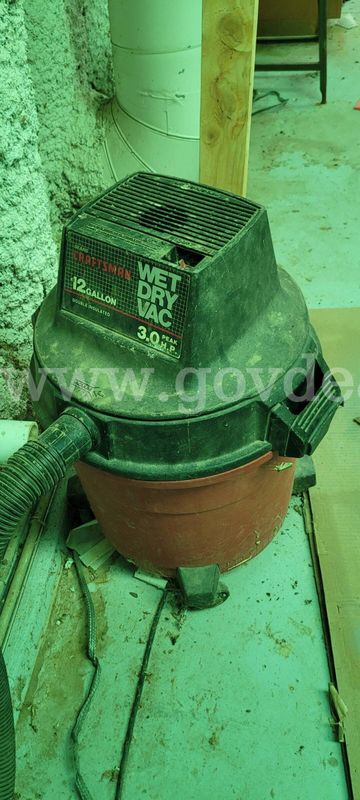 Craftsman Wet/Dry Vacuum, 12 Gallon, 3.0 HP