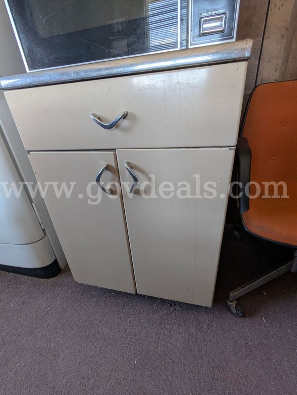 Mid-century Youngstown Kitchens steel cabinets - 23"d x 24"w x 36" h (2 cabinets)