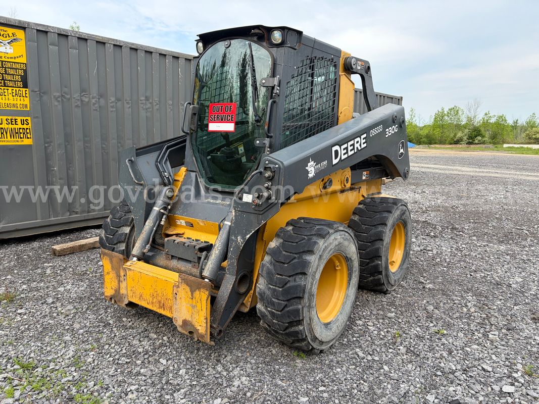 2017 John Deere 330G Skid Steer Loader