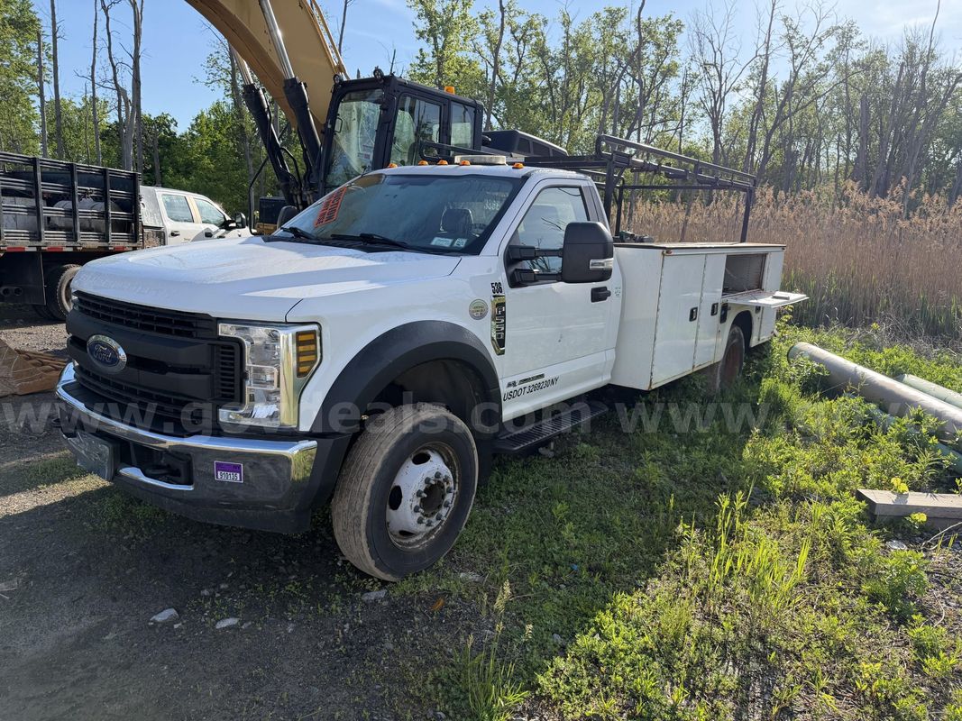 2018 Ford F-550 SD Utility Truck -Inoperable