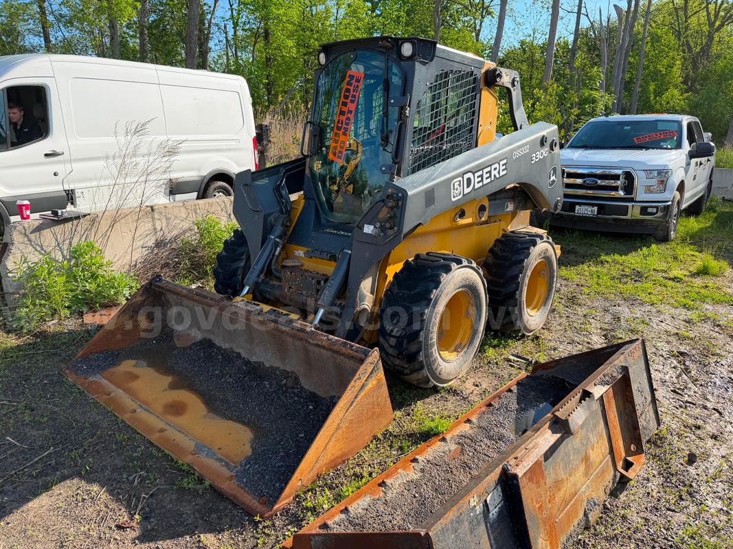 2016 John Deere 330G Skid Steer Loader