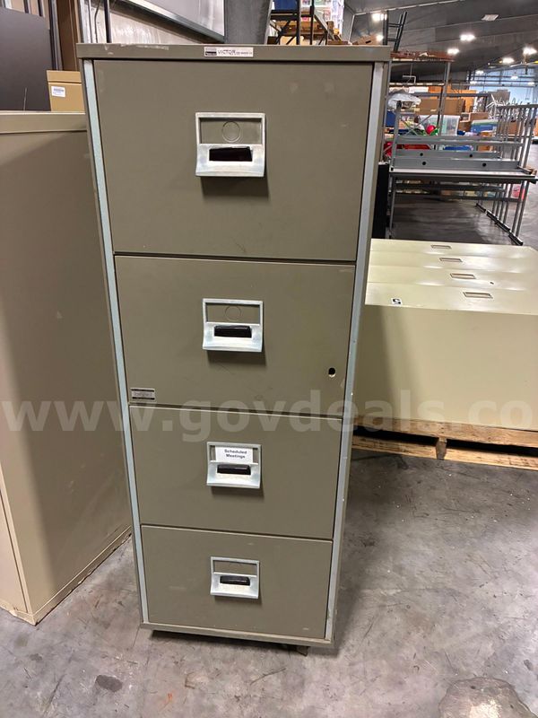 Mobile Fire Safe Filing Cabinet