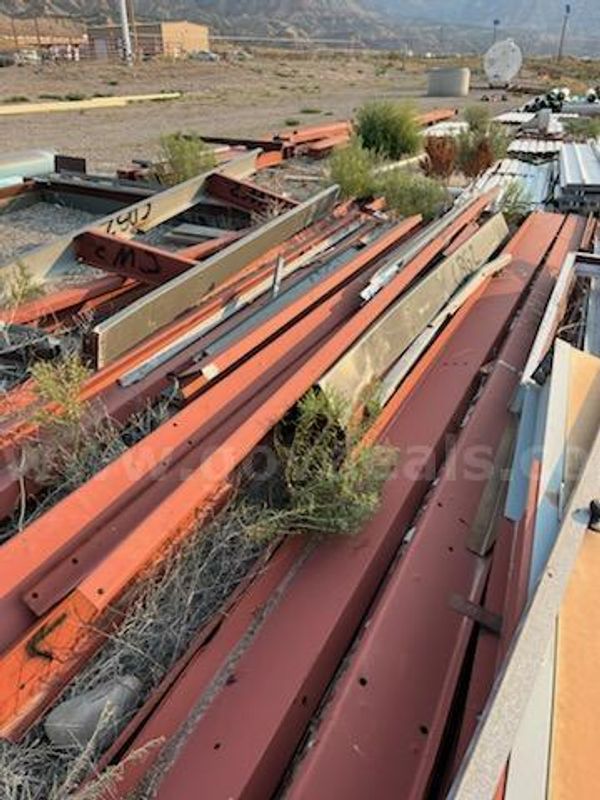 62’ x 40’ x 12’ Disassembled Steel Building – Structural Steel Package (1970s)