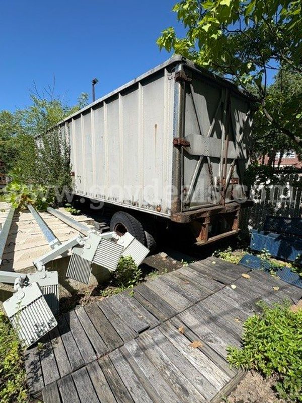 Trailer used for storage