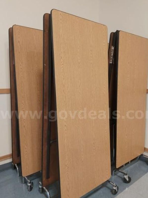 3 - 12'L x 2' 1/2"W Lunch Tables