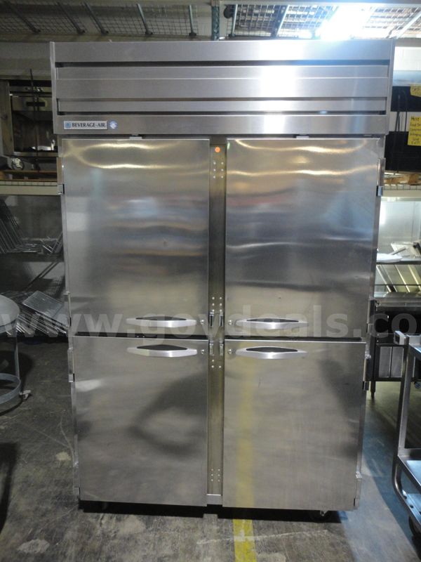 Beverage Air Double Sided Mobile Commercial Refrigerator