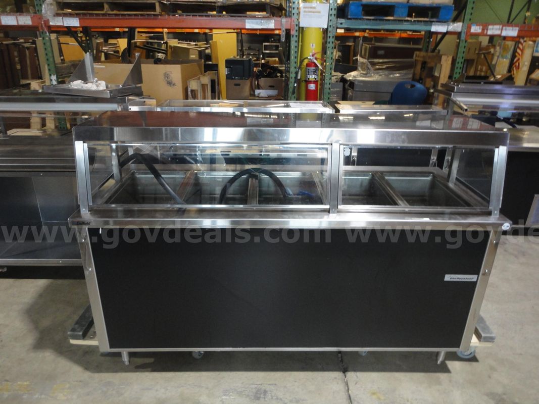 Shelleysteel Electric Hot Food Server w/inserts