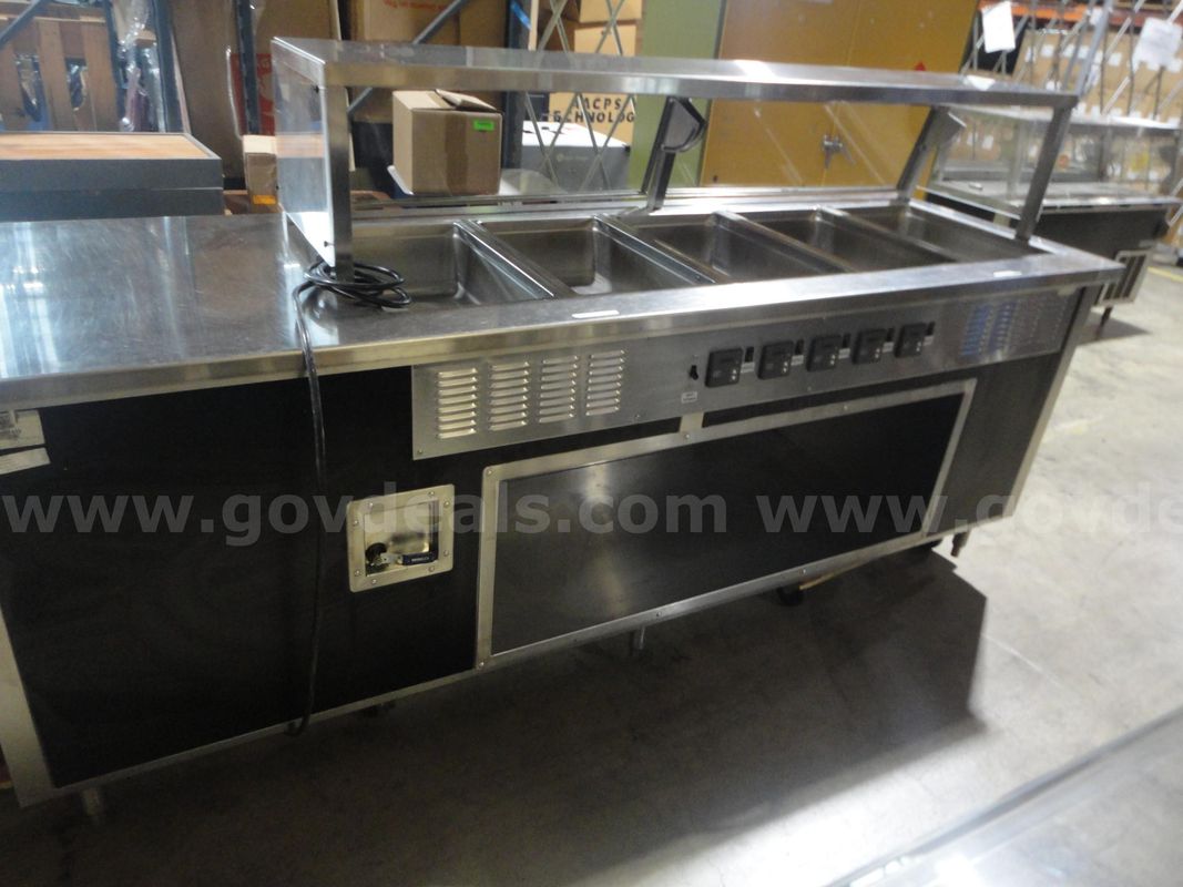 Two (2) Shelleysteel Electric Hot Food Servers