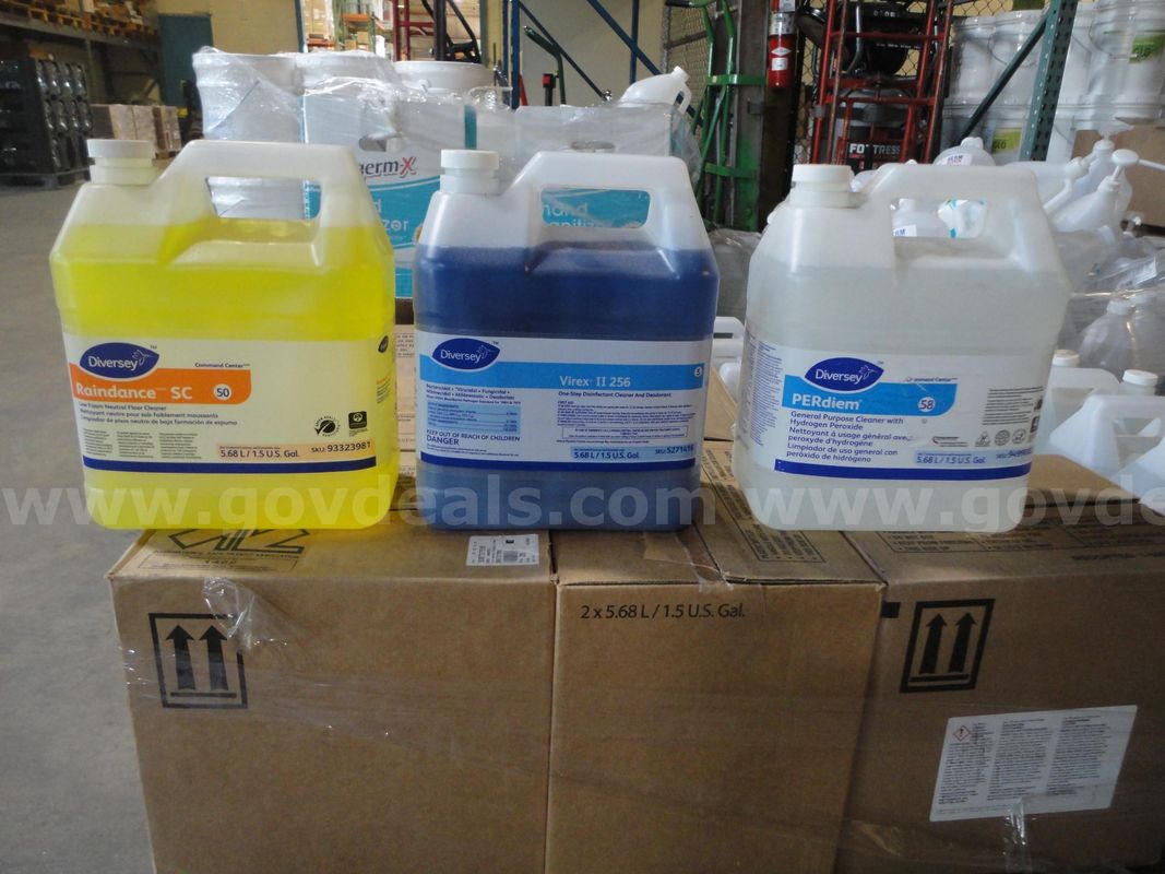 1 Lot of Cleaning Chemicals