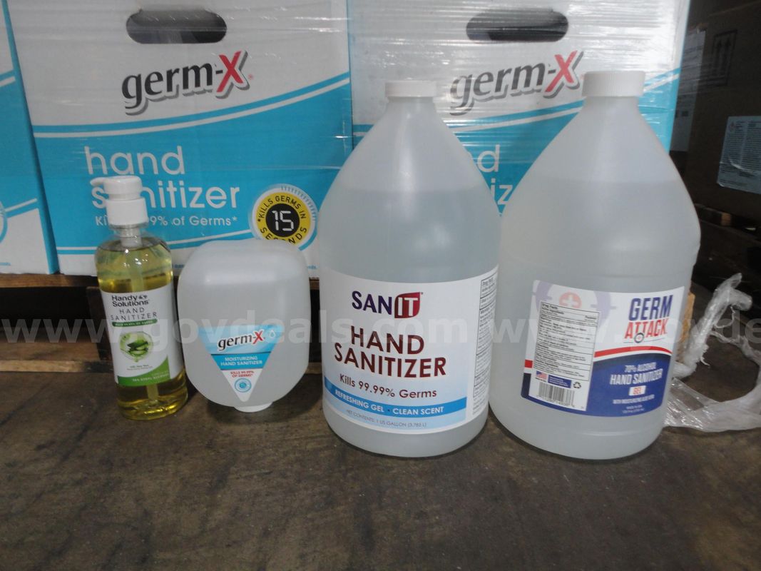 1 Lot (2 Pallets) Hand Sanitizer