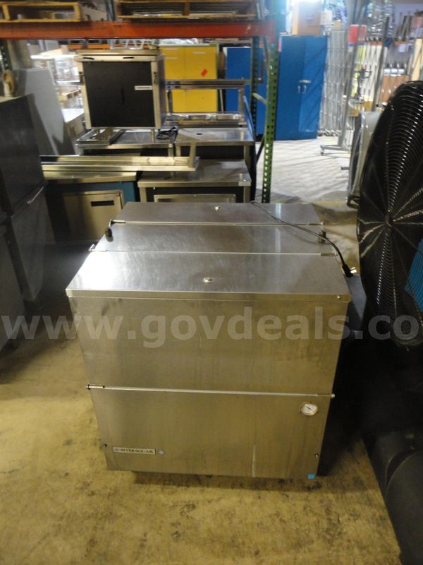 Beverage Air Double Sided Mobile Beverage Cooler