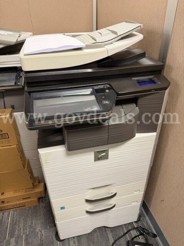 Sharp SHA-MX3610 multifunction color printer s/n 25024596 - 12099_MIL