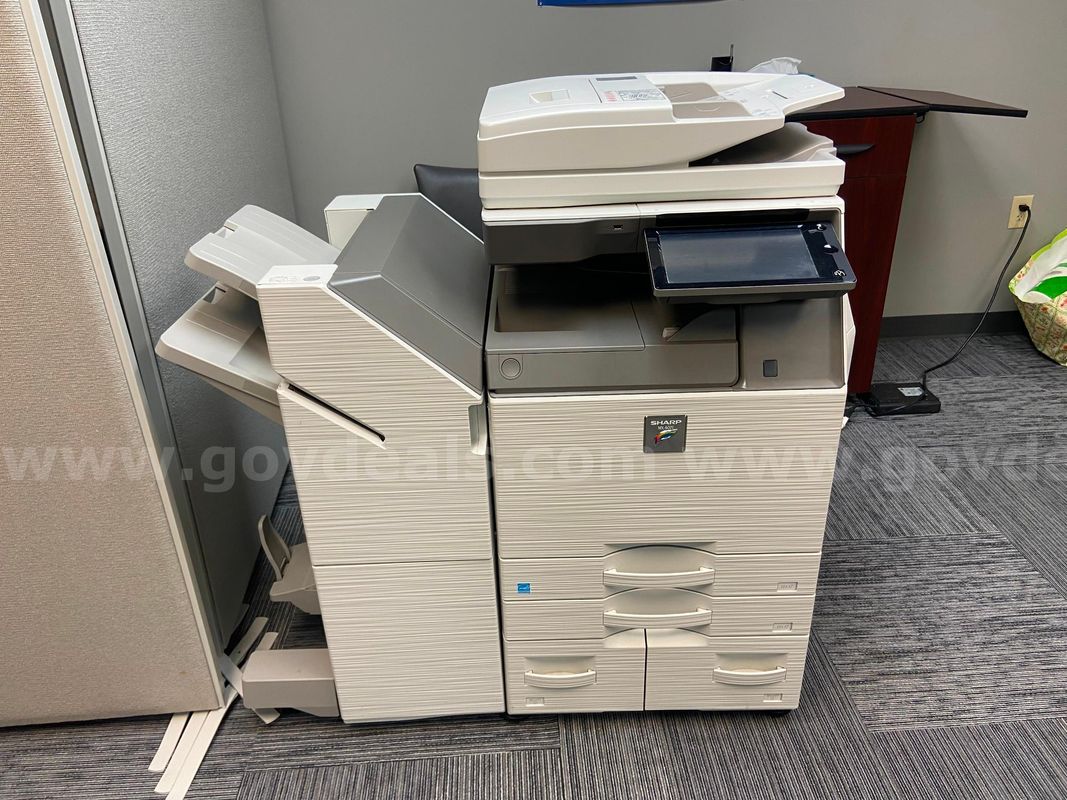 Sharp SHA-MX4071 multifunction color printer s/n 15057720 - 17979_MIL