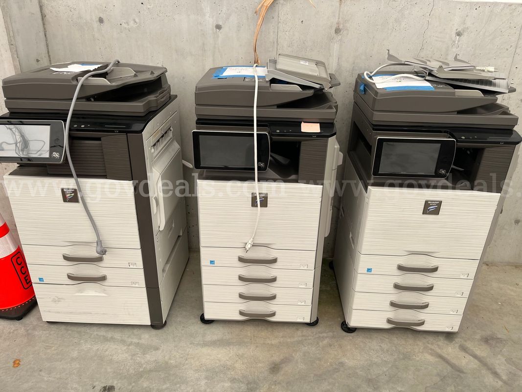 Lot 1 - Sharp MX-M365 and MX-4141 multifunction copiers/printers
