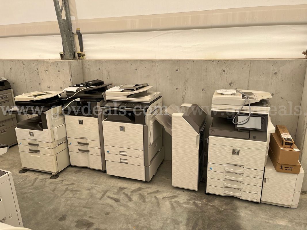 Lot 2 - Sharp MX-M264N, MX-2640, MX-M453N and MX-6070 multifunction copiers/printers