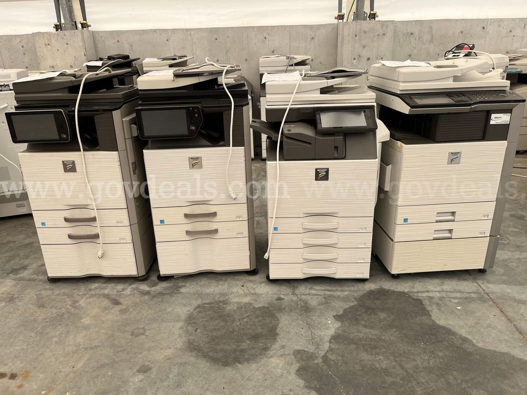 Lot 3 - Sharp MX-M503N, MX-3050V, MX-2610N and MX-2640 multifunction copiers/printers