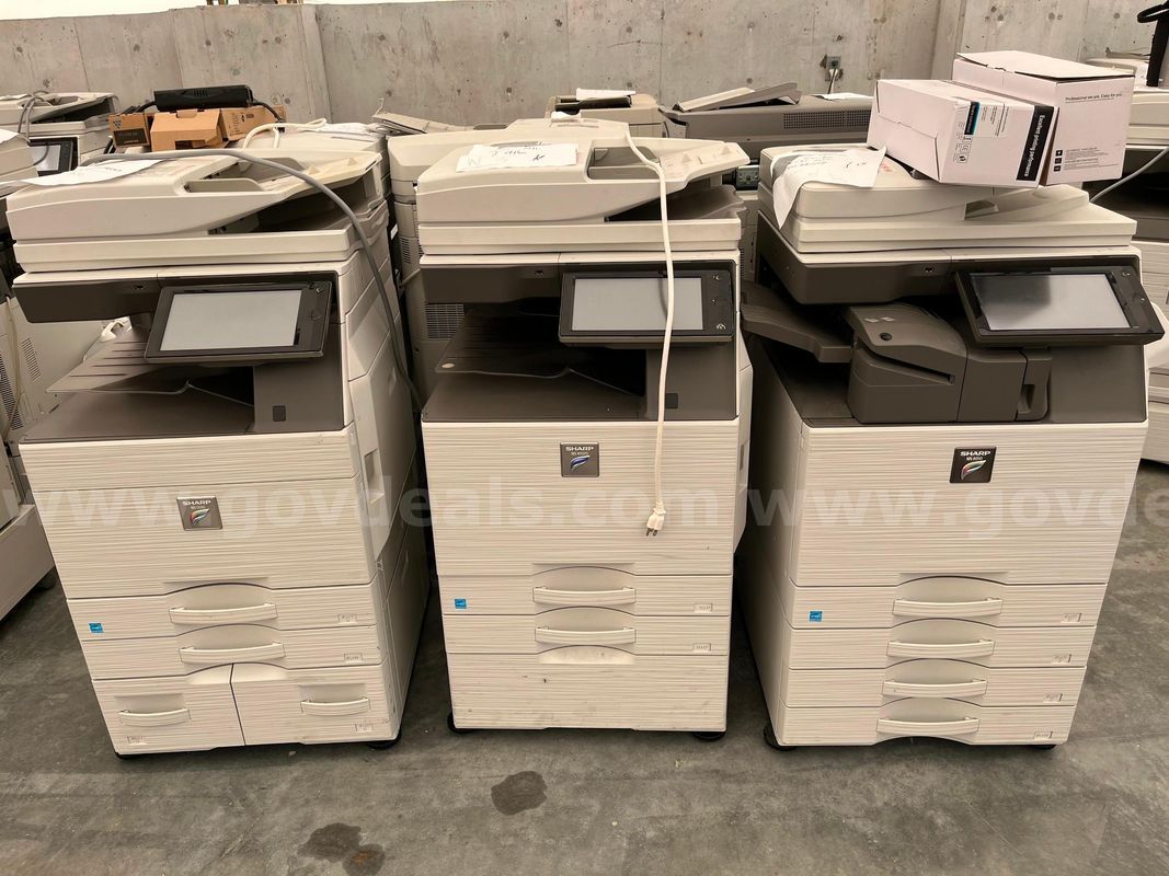 Lot 6 - Sharp MX-5070, MX-M3070 and MX-4050 multifunction copiers/printers