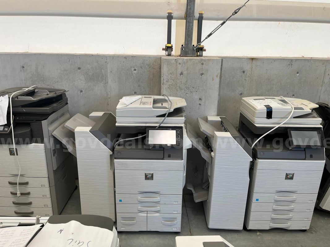 Lot 8 - Sharp MX-5070 and MX-M365 multifunction copiers/printers