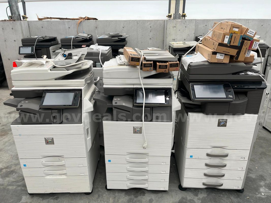 Lot 11 - Sharp MX-M565, MX-4070 and MX-5070V multifunction copiers/printers