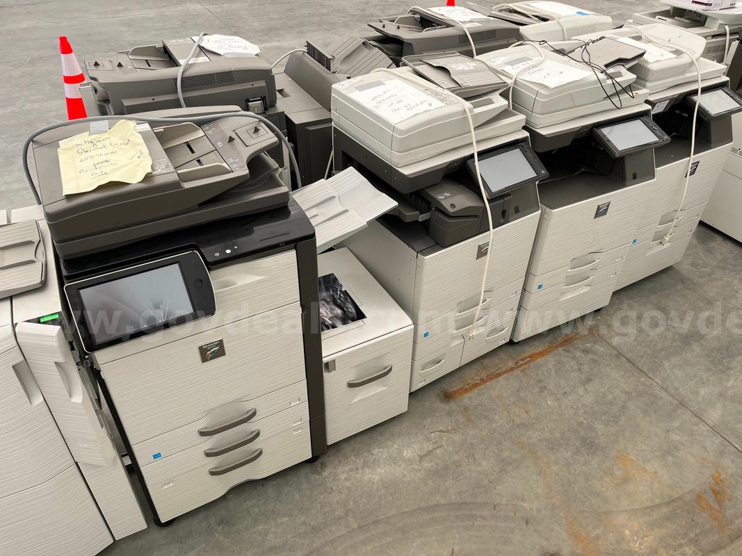 Lot 13 - Sharp MX-5141, MX-3071, MX-M3070 and MX-M3050 multifunction copiers/printers