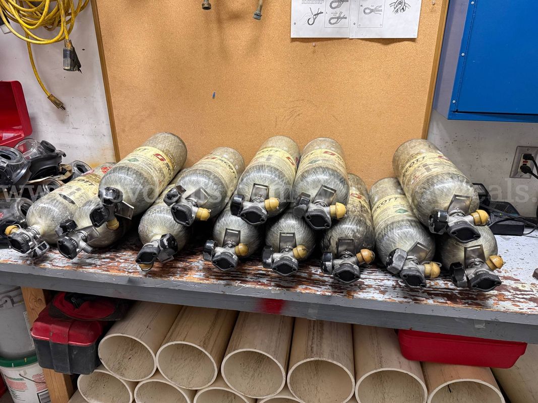 Lot of Scott X-3 22plus SCBAs