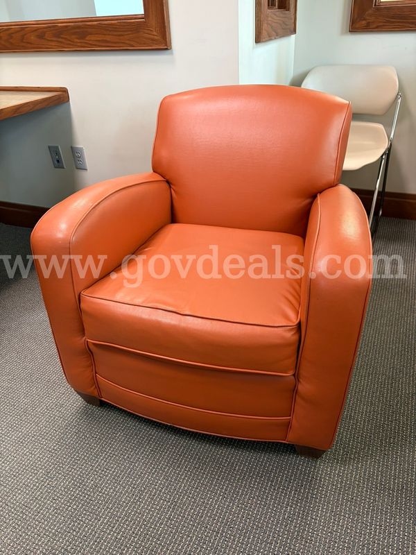 Burnt Orange Arm Chair