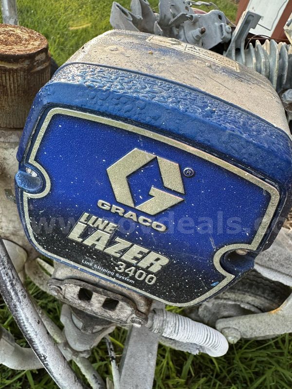 Lot of Two Paint Sprayers - GRACO Line Lazer 3400 and 3000