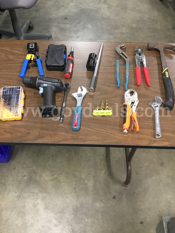 Lot of misc tools-black IKEA drill gun (NO BATTERIES INCLUDED) “DH”