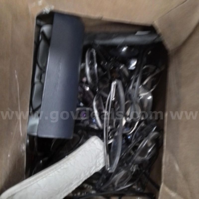 Lot Box of Standard Glasses "JM"