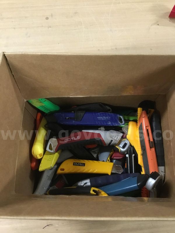 Lot of Box Cutters