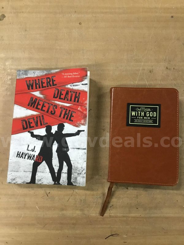 One Minute With God Devotions & Where Death Meets the Devil books "DH"