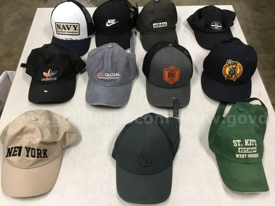 1 Lot of Assorted Baseball Caps